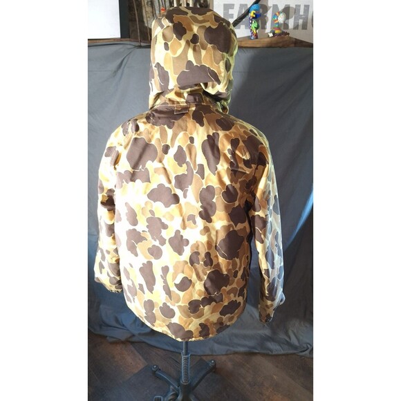 VTG CABELAS Size Med USA GoreTex‎ Camo Insulated Hunting Jacket Coat Mens - Picture 6 of 13